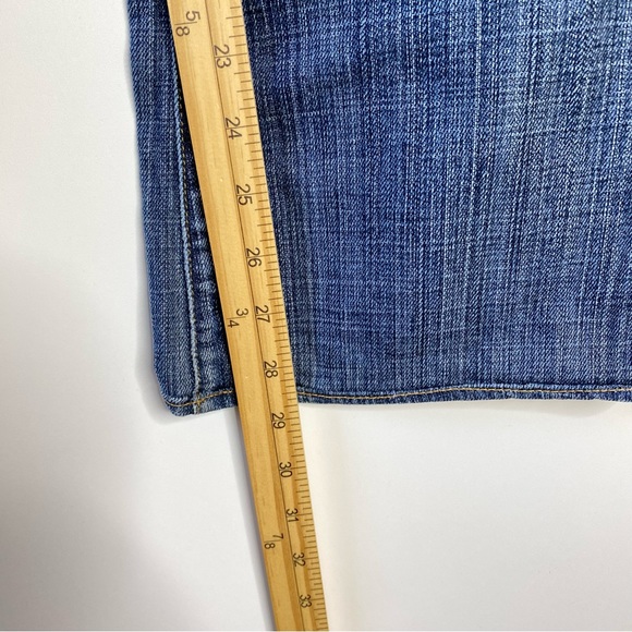 Rock & Republic Womens Bootcut Jeans Sz 25 Distressed Low Rise Stretch Flare - Picture 12 of 15